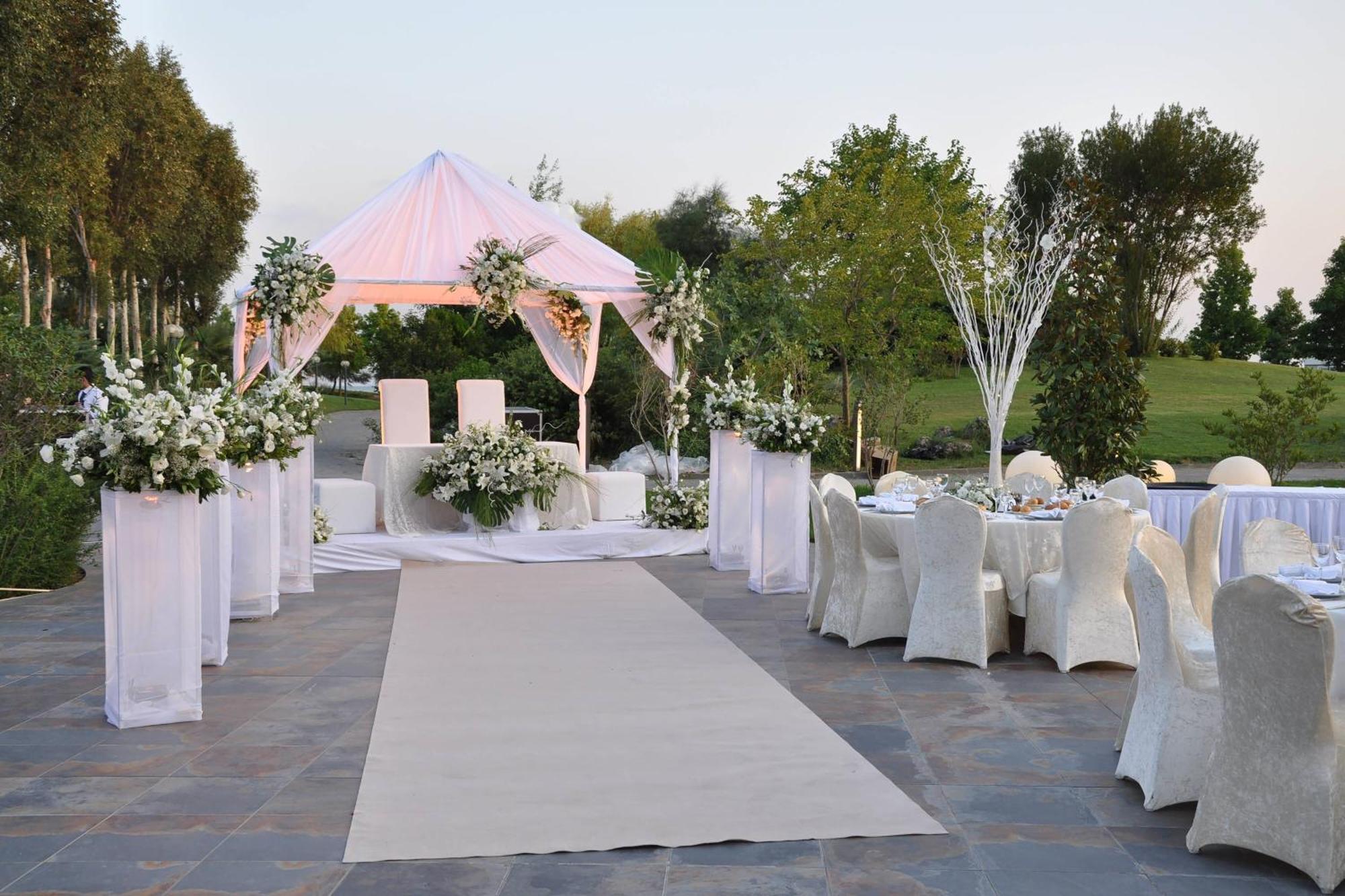 Sheraton Istanbul Atakoy Hotel Eksteriør billede Wedding reception